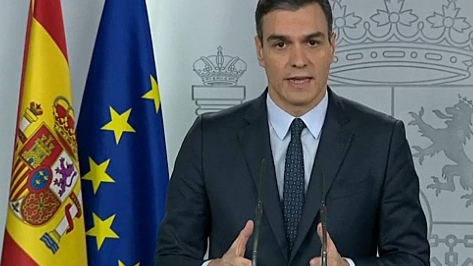 Vídeo: Sánchez anuncia que ampliará el estado de alarma hasta el 11 de abril
