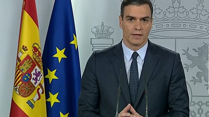  - Pedro Sánchez: "Tenemos que encontrar una respuesta europea, no solo nacional"