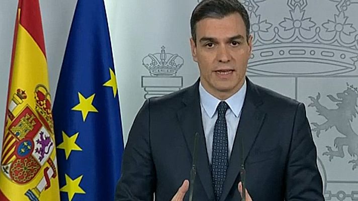 Telediario 1 - El Gobierno decide prorrogar el estado de alarma