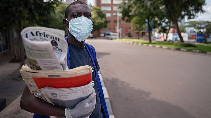 Telediario 1 - 300 millones de personas en África luchan contra el coronavirus sin agua corriente