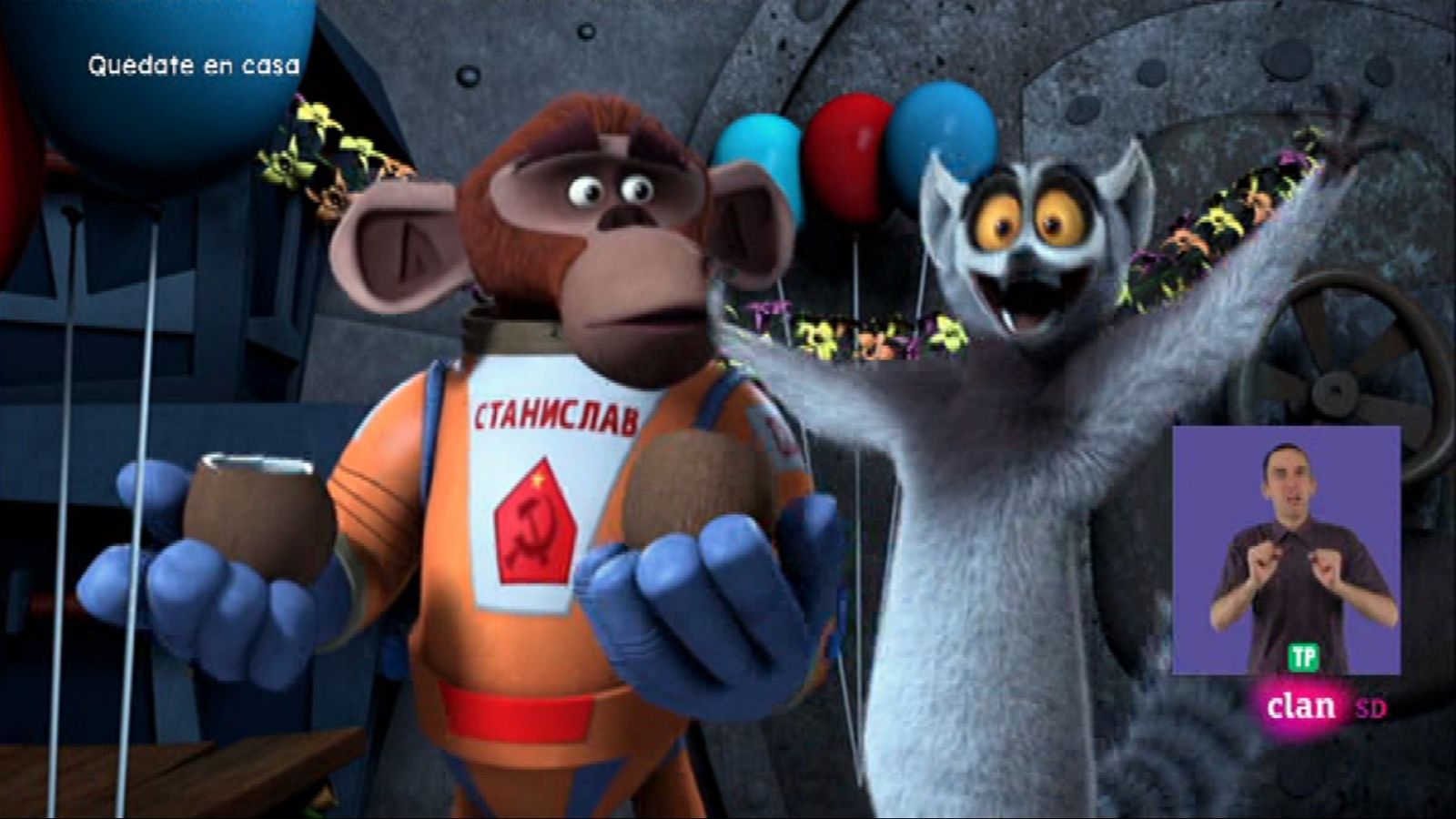 Viva el rey Julien - El accidente del zepelin - RTVE.es - Viva el rey Julien | Ver