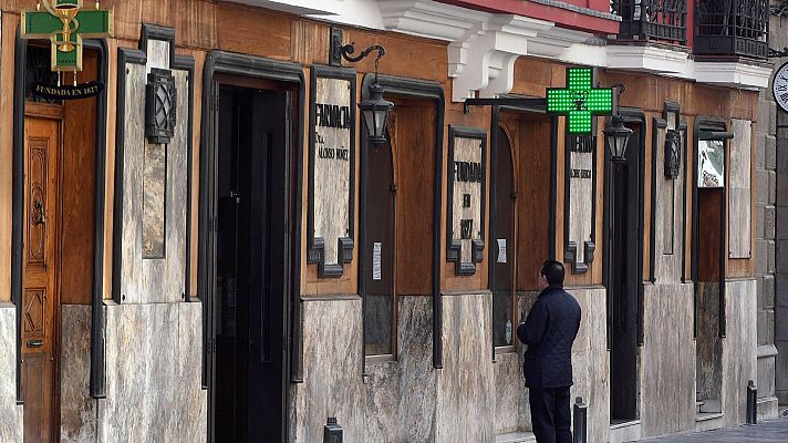 Telediario 1 - Farmacias a domicilio, un alivio para pacientes vulnerables