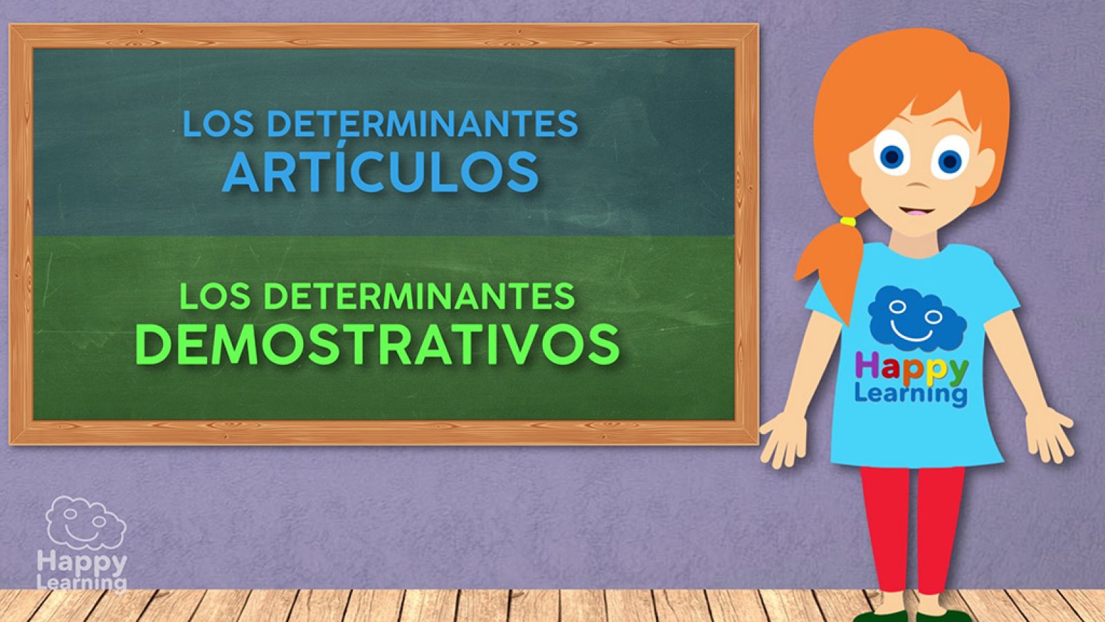LENGUA - Los determinantes, artículos y demostrativos - EduClan 9 a 10 años | Ver