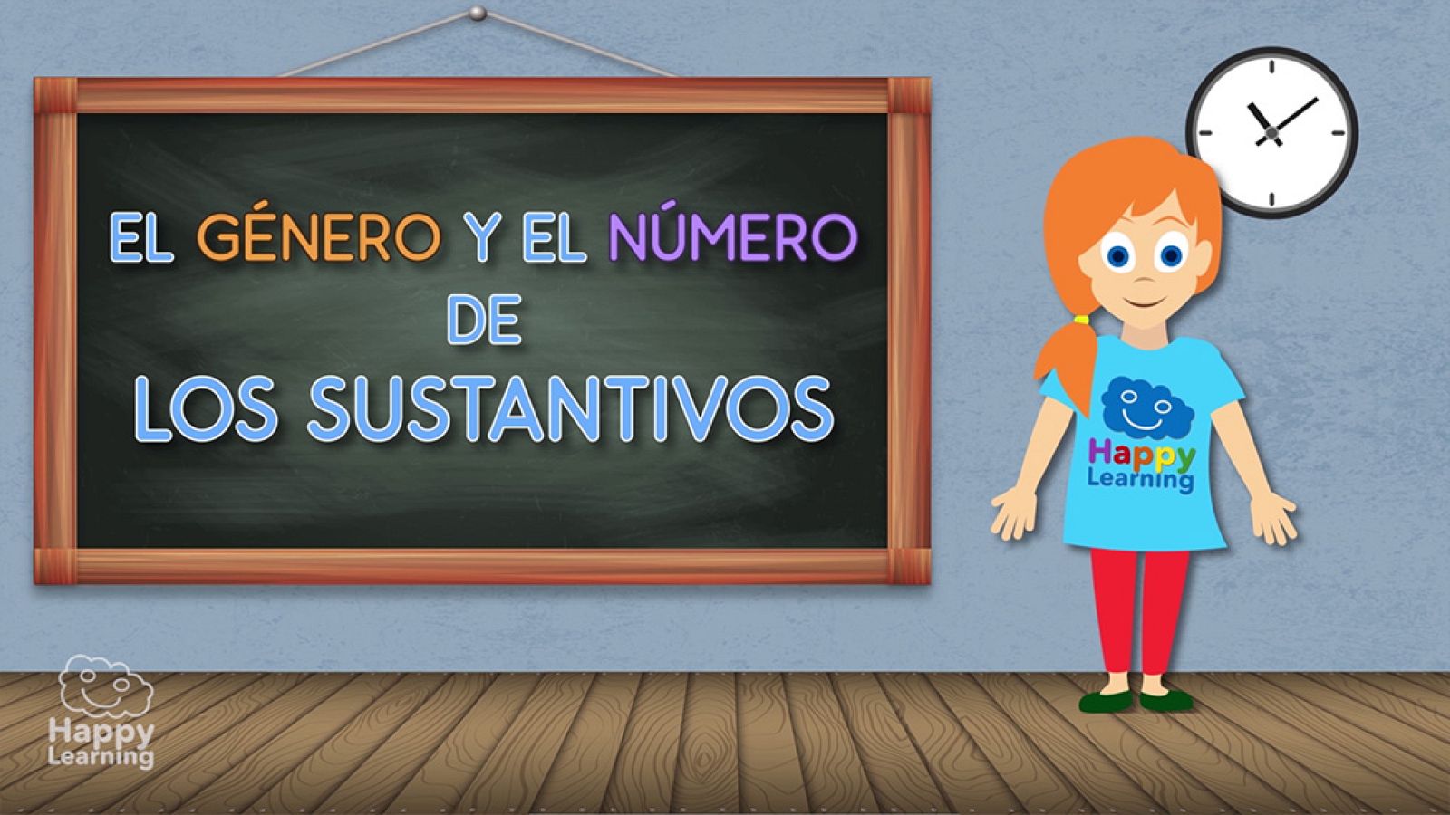 LENGUA - Los sustantivaos, género y número - EduClan 9 a 10 años | Ver