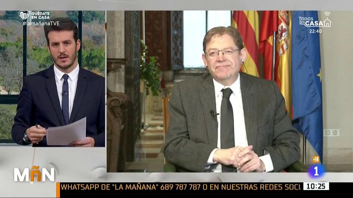 La mañana - Entrevista a Ximo Puig
