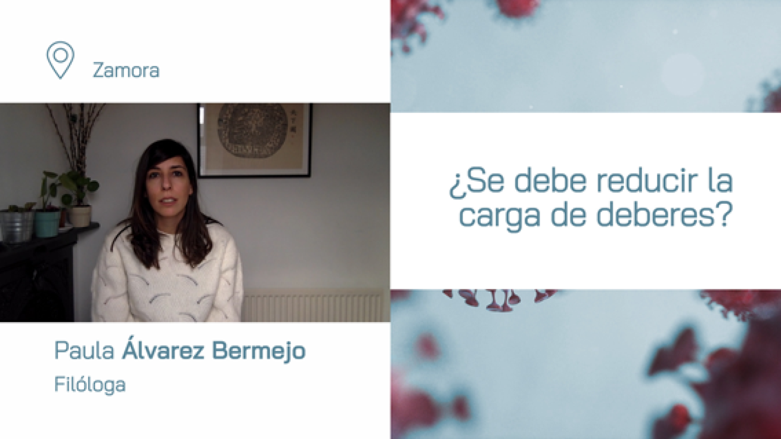 ¿ Se debe reducir la alta carga de deberes que reciben los alumnos y la carga de trabajo de los profesores? | Ver