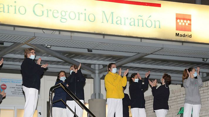 Telediario 1 - Un trasplante para la esperanza en tiempos del coronavirus