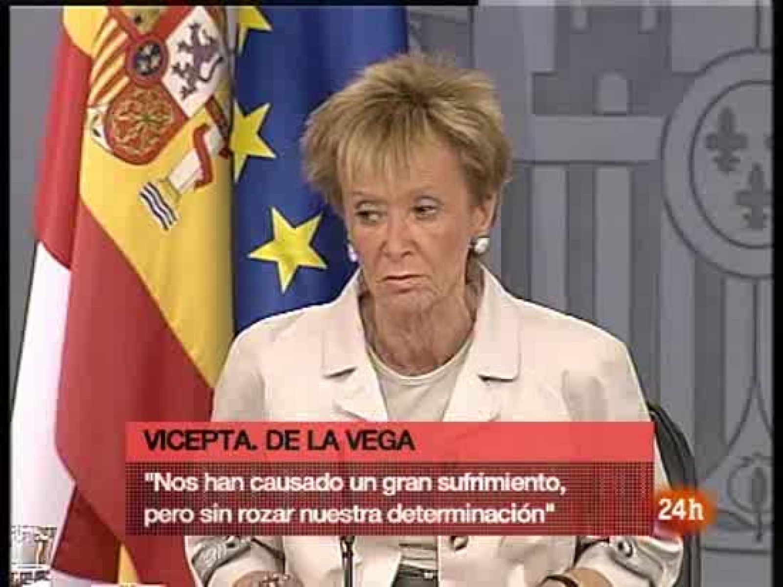 De La Vega: "Los etarras no pueden pensar que no vamos a acabar con ellos" | Ver