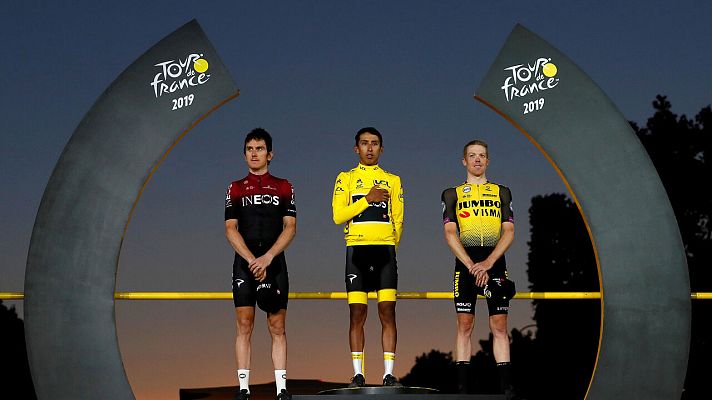 Telediario 1 - El Tour de Francia mantiene su fecha y baraja la disputa sin público por el coronavirus