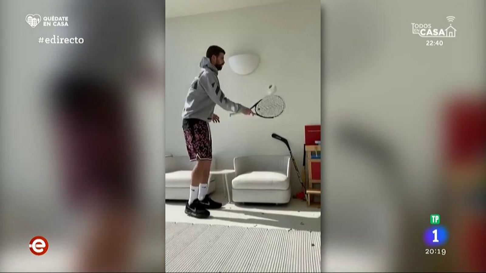 famosos en sus casas por el estado de alarma del coronavirus - España Directo | Ver