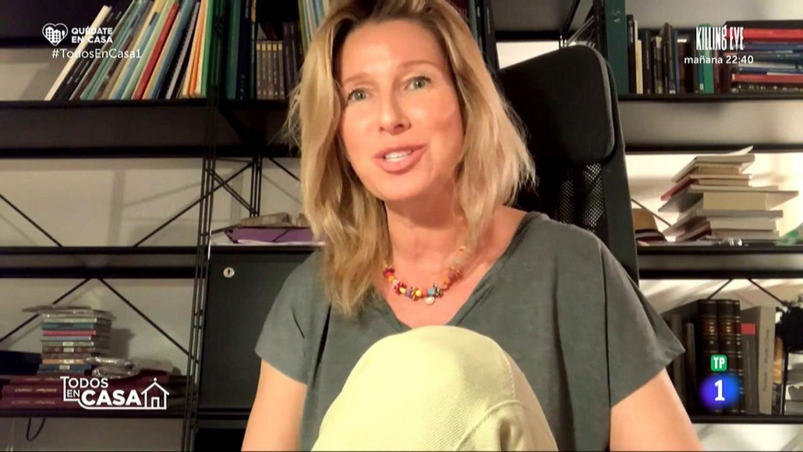 Anne Igartiburu, separada de su marido durante la cuarentena