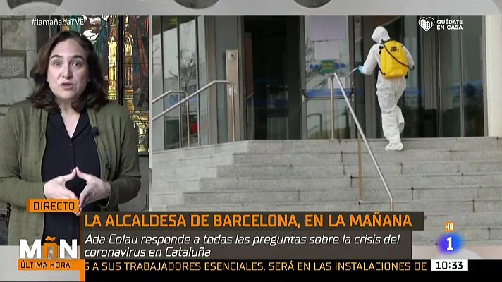 La mañana - Entrevista a Ada Colau, alcaldesa de Barcelona