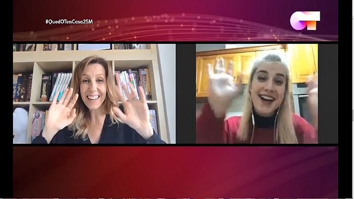 OT 2020 - Andrea Vilallonga llama a Samantha para animarla