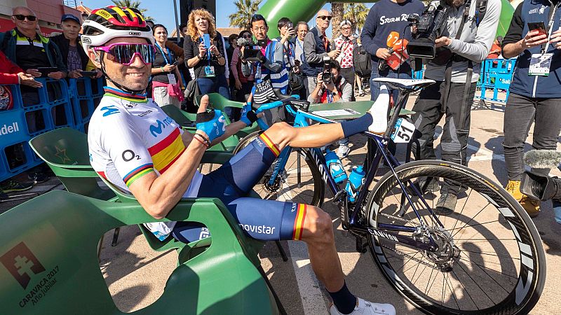 Valverde se motiva en casa con su Mundial de 2018, mientras prepara los Juegos