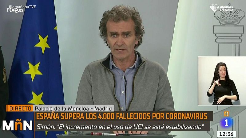 España registra 56.188 contagiados y 4.089 fallecidos por coronavirus
