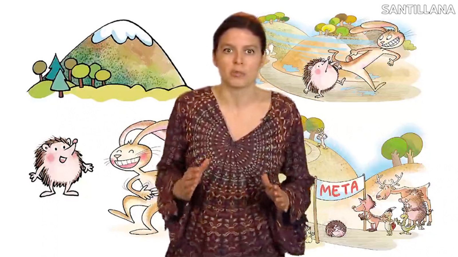 LENGUA - El erizo y el conejo - EduClan 6 a 8 años | Ver