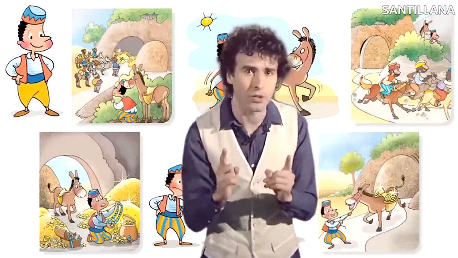 LENGUA - Alí Babá y los cuarenta ladrones - EduClan 6 a 8 años | Ver