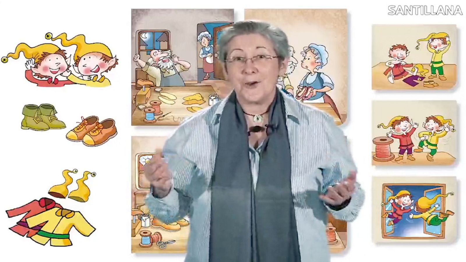 LENGUA - El zapatero y los duendes - EduClan 6 a 8 años | Ver