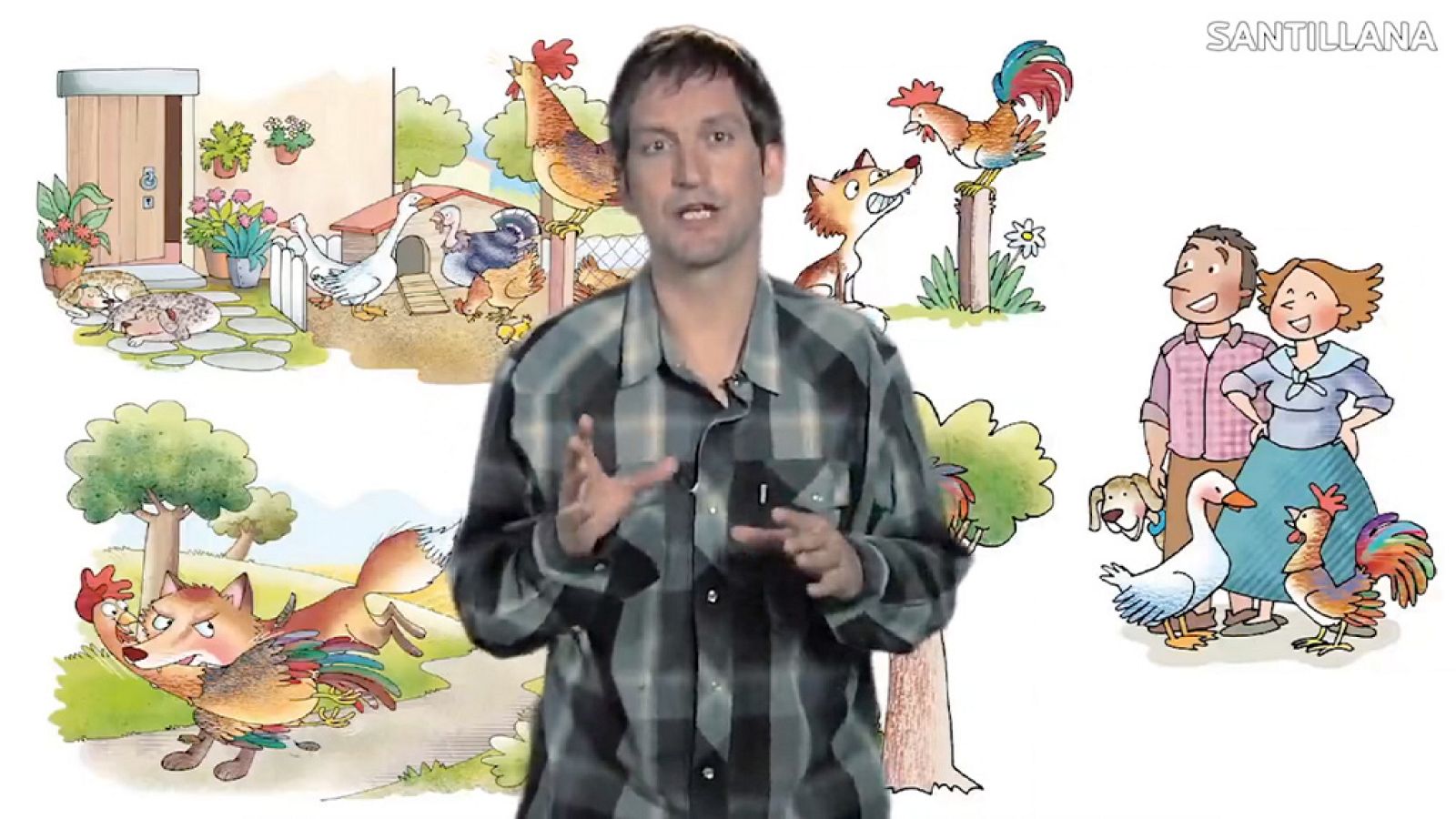 LENGUA - El gallo Cantaclaro - EduClan 6 a 8 años | Ver