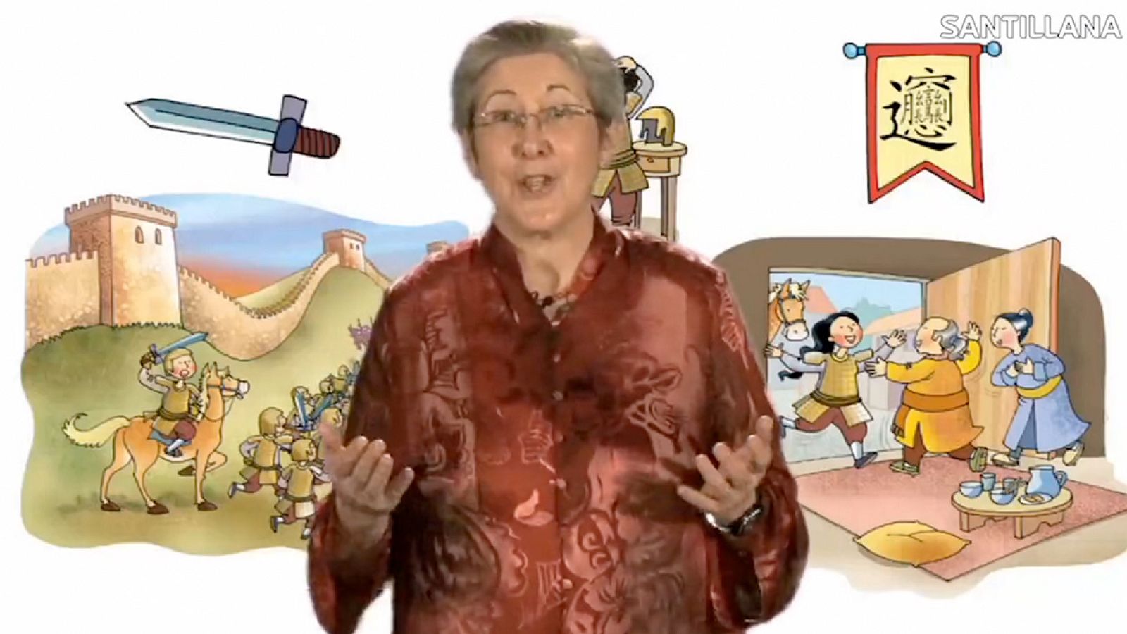 LENGUA - Mulán, la joven soldado - EduClan 6 a 8 años | Ver