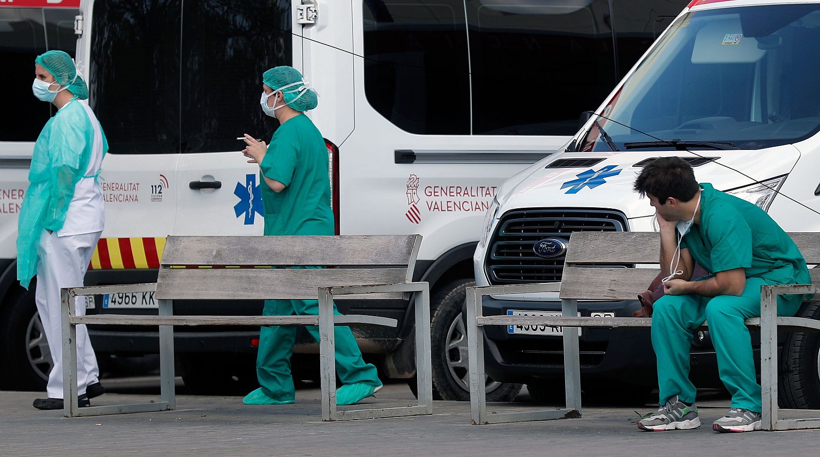 Agotamiento mental, estrés y miedo: emociones con las que lidian los sanitarios