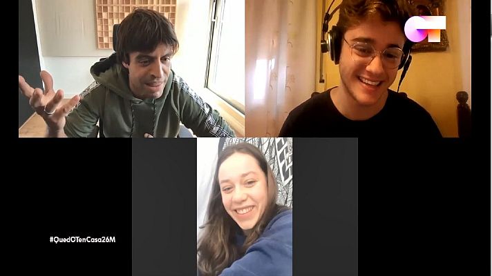 OT 2020 - Gèrard y Eva charlan con Manu Guix