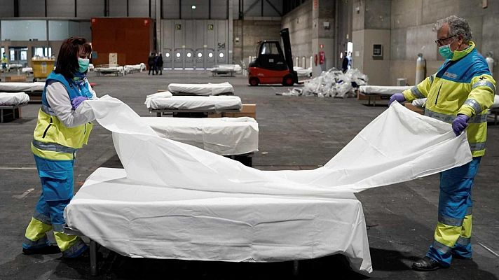 Telediario 1 - Simón cree que en algunas zonas de España podría haberse superado el pico y que el problema es la saturación de las UCI