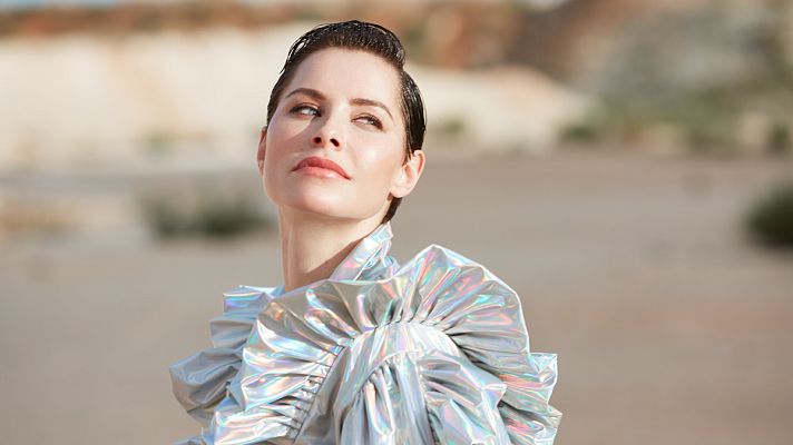 Eurovisión - Vídeo de la grabación de "Lo bueno", el single de Soraya