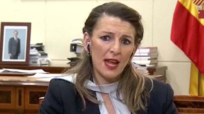 La noche en 24h - Yolanda Díaz: "Estamos ante una crisis sanitaria con grandes consecuencias sociales"