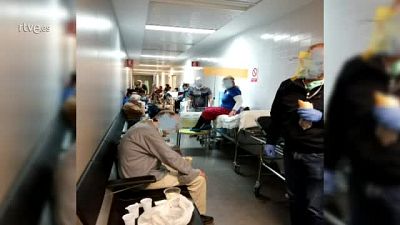 Sanitarios del hospital de Albacete piden "desesperados" m�s camas en urgencias