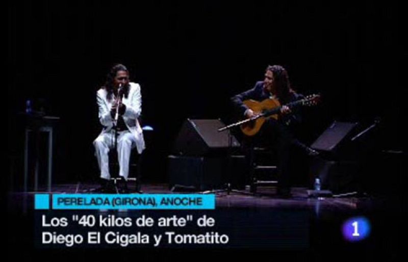 Arte flamenco en Perelada con El Cigala y Tomatito