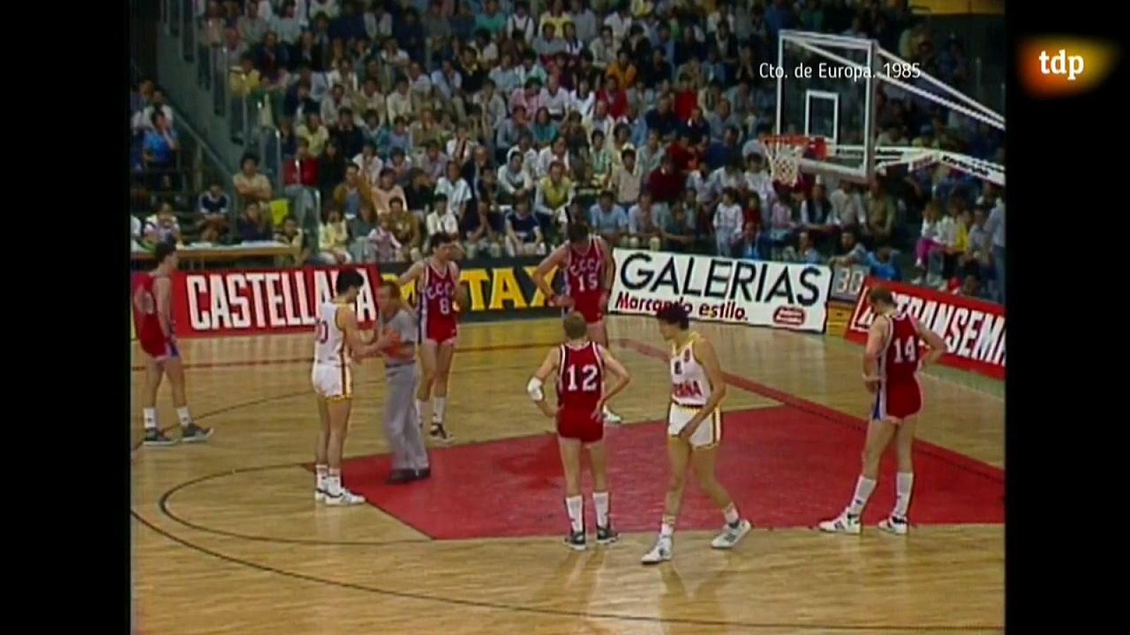 Quédate en casa con TDP - Baloncesto. Eurobasket de Alemania 1985: España - URSS - Ver ahora