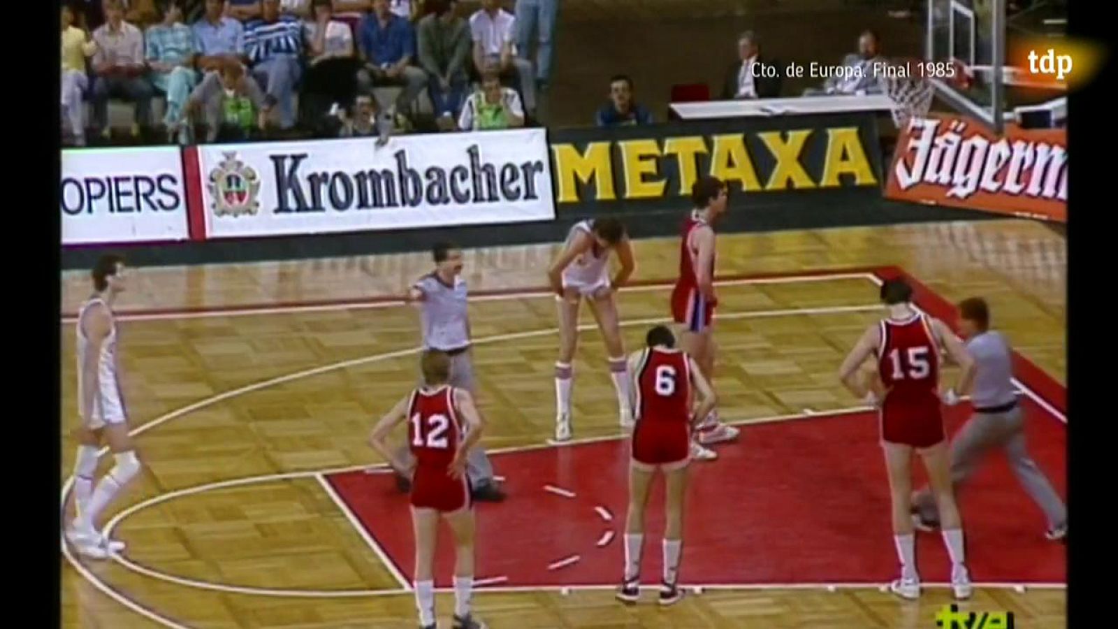 Quédate en casa con TDP - Baloncesto - Final Eurobasket 1985: URSS - Checoslovaquia - Ver ahora