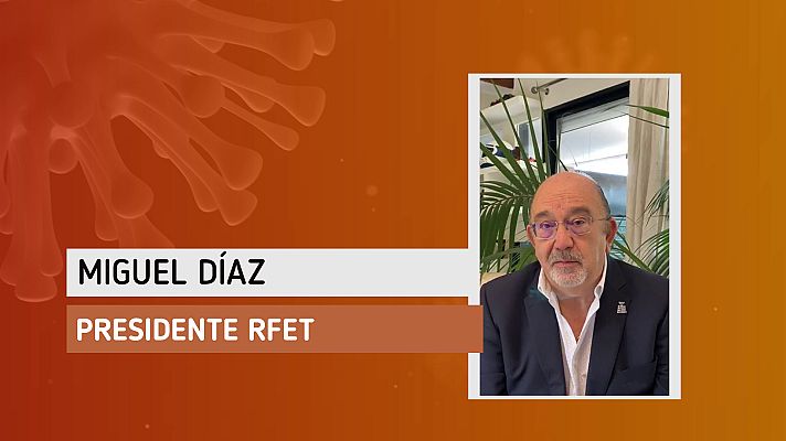 Tokyo 2020 - Miguel Díaz: "Creo que volverá a haber tenis en el útlimo cuatrimestre"