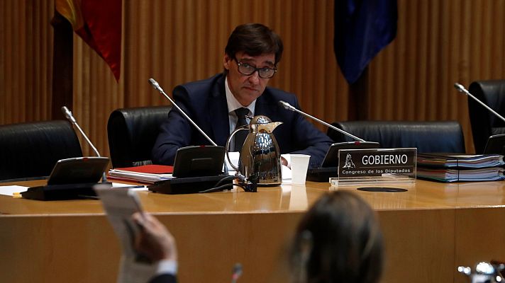 Telediario 1 - La oposición carga contra el Gobierno y le acusa de actuar "tarde" en la crisis del coronavirus