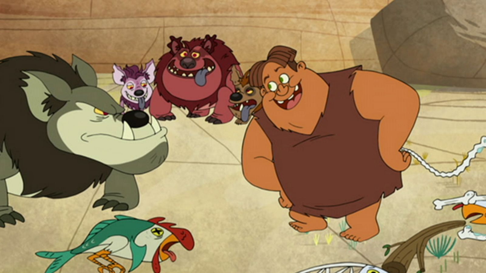 El amanecer de los Croods - Thunk desafía el peligro / El croo-gitivo - RTVE.es - El amanecer de los Croods | Ver