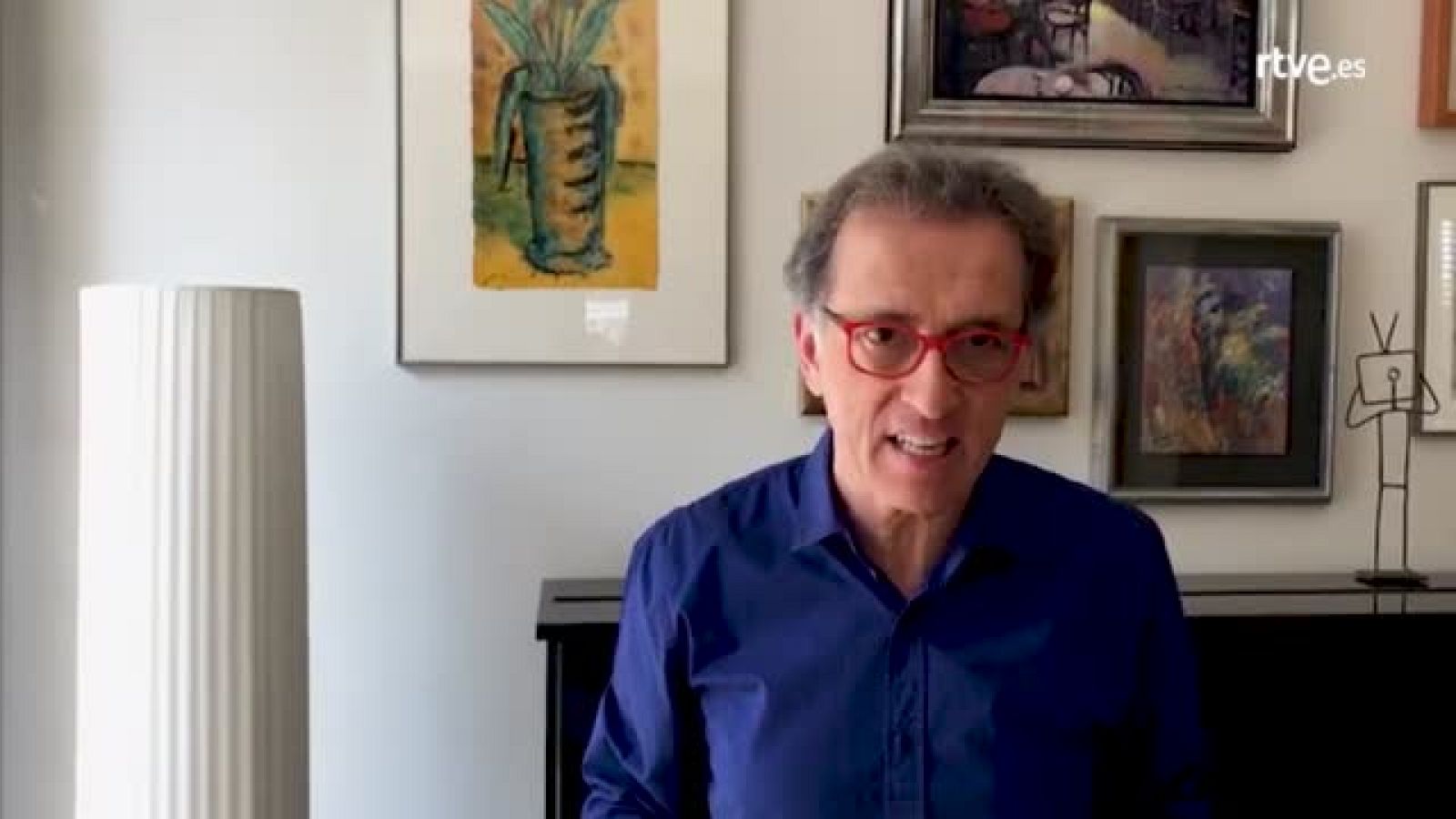 Jordi Hurtado llegeix, mira sèries i treballa, però no s'oblida de fer exercici