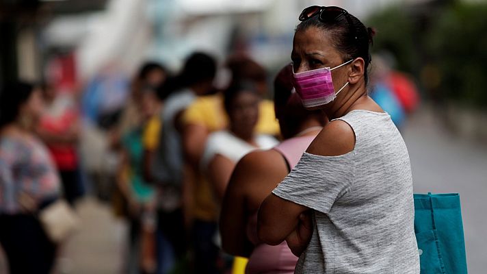 Telediario 1 - Panamá y Perú imponen una cuarentena por sexos