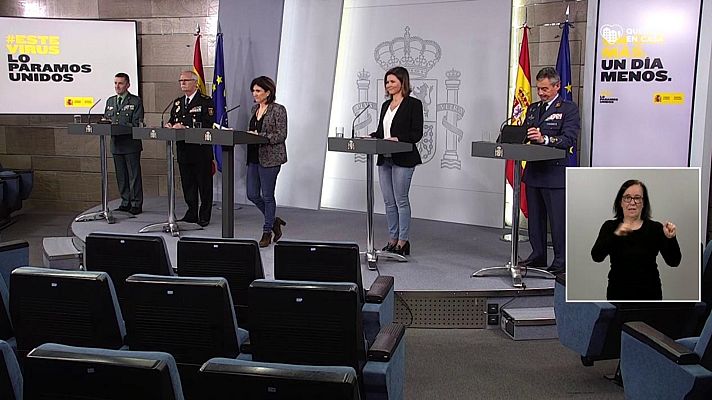 Especiales informativos - Coronavirus. Rueda de prensa del comité técnico - 04/04/20