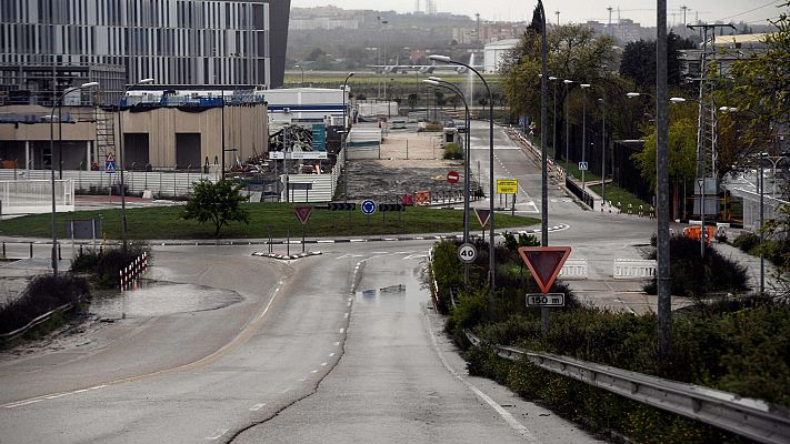 Especial Coronavirus - El Gobierno asegura que la paralización de los servicios no esenciales ha bajado un 30% la movilidad