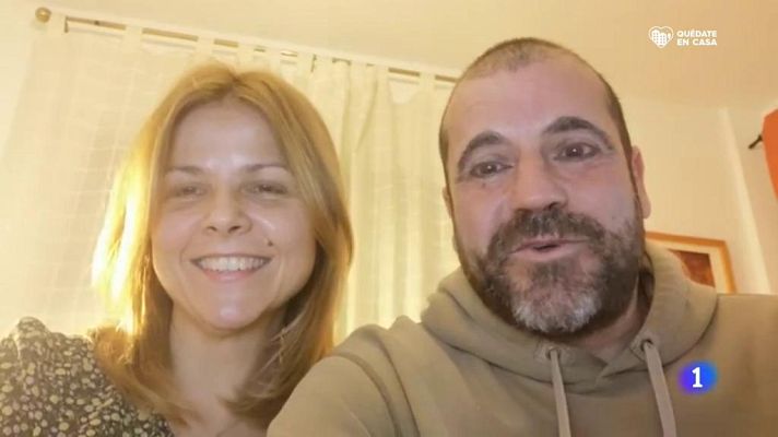 Telediario 1 - El confinamiento ha paralizado cualquier tipo de enlace