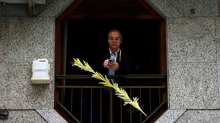 Telediario 1 - PhotoEspaña prepara el proyecto 'Desde mi balcón'