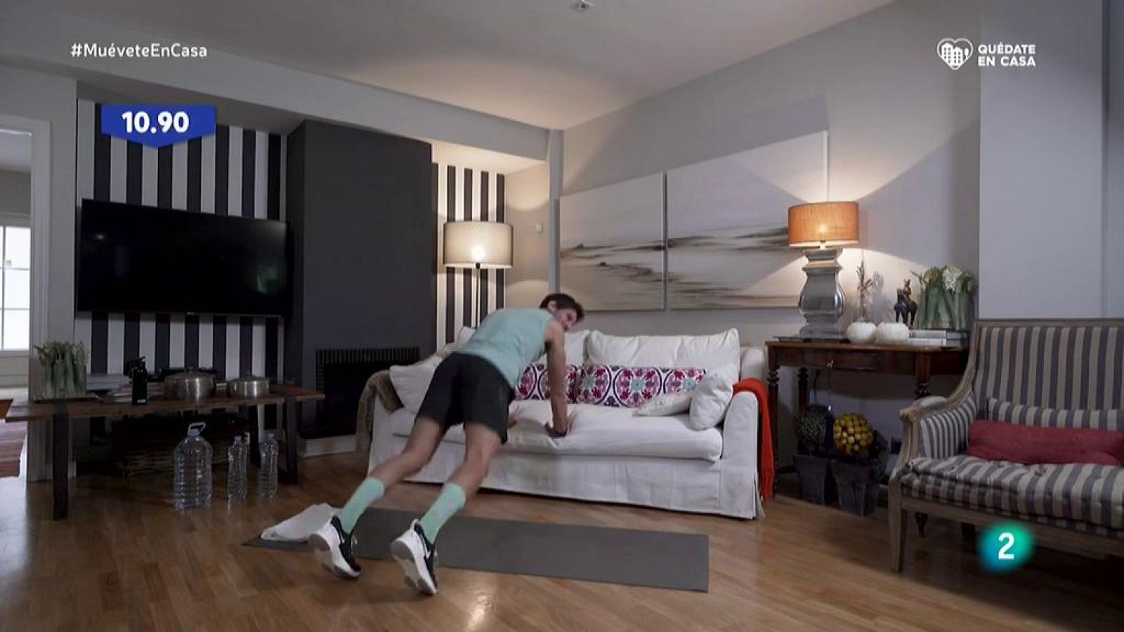 Muévete en casa - ¡Trabaja a fondo la parte superior del cuerpo!