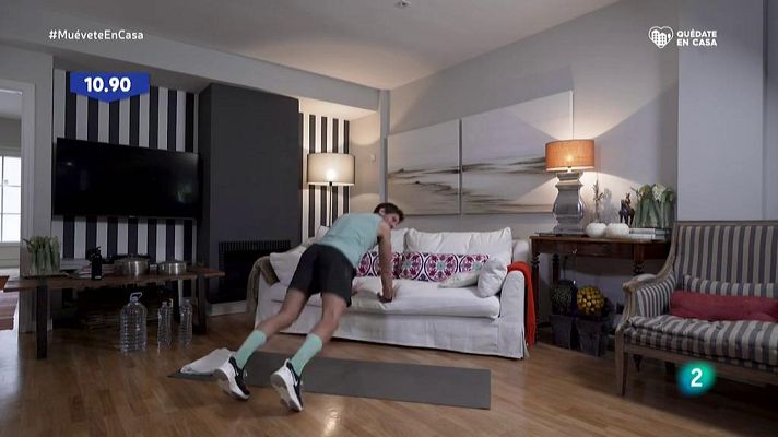 Muévete en casa - ¡Trabaja a fondo la parte superior del cuerpo!