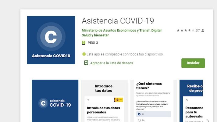 Especiales informativos - La geolocalización de la app oficial para el autodiagnóstico del Covid-19 no vulnera la Ley de Protección de datos, según Justicia