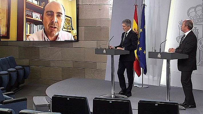 Especiales informativos - Comparecencia ministros de Interior y de Justicia - 06/04/20