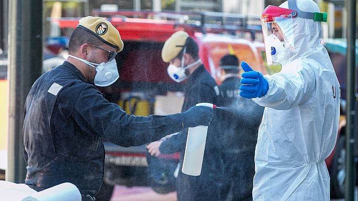 Telediario 1 - Telediario - 21 horas - 06/04/20 - Lengua de signos