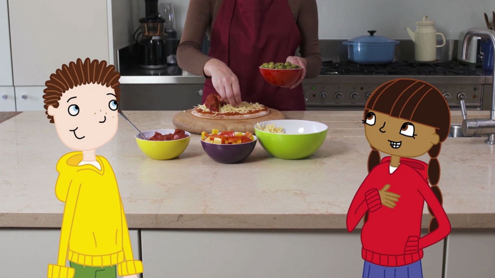 IDIOMAS - Pizza, safari, family, picnic and body - EduClan 6 a 8 años | Ver