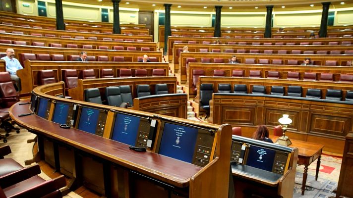 Telediario 1 - La Oposición pide al Gobierno someterse a sesiones de control después de prorrogar el estado de alarma