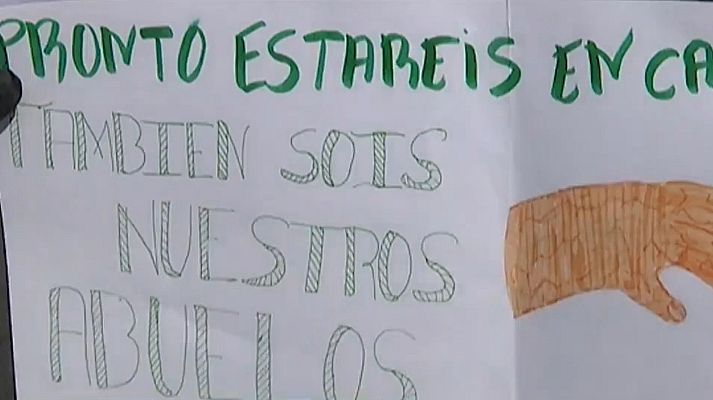 Telediario 1 - Mejora la situación de una residencia de ancianos de La Línea de la Concepción y 22 de ellos dan negativo en coronavirus